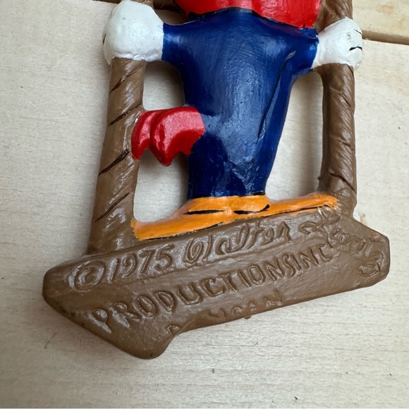 Walter Lantz Productions Inc KNOTHEAD 1975 Metal Ornament - Picture 4 of 6